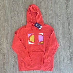 Champion Orange Hoodie